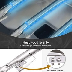 Versatile Nexgrill Replacement Parts – Heat Shields, Burners & Igniters Included