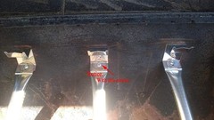 Stainless Steel Replacement Parts for Chargriller Grills, 3 Burners