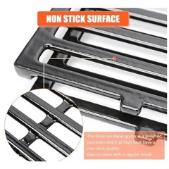 19.5″ Cast Iron Grill Grates for Weber Genesis 300 Series Pitt Boss PB700 Series