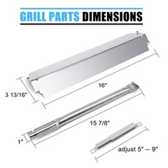 Grill Repair Kit for Charbroil 463268007 Replacement Parts Burner