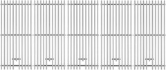 16517 Grill Grates Replacement Parts for Bull Grill Parts 5 Burner Brahma 30 Inc