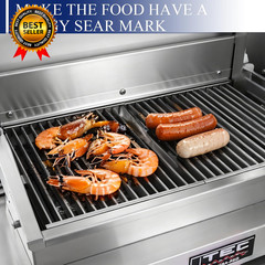 SS15375 (2 Pack) Stainless Steel Grill Grate for TEC Gas Grill Patio