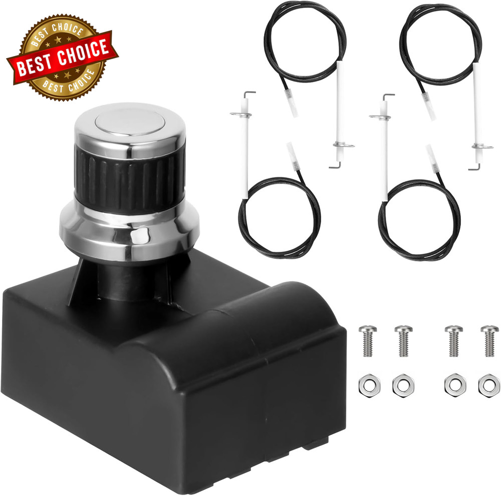 Upgrade 4 Outlet Electronic Grill Igniter Kit for Blackstone 36 Inch Griddle Rep