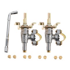 2Pcs Gas Control Valve 1.0mm/1.2mm/1.5mm/2.0mm Gas Jet for Blackstone 4 Burner