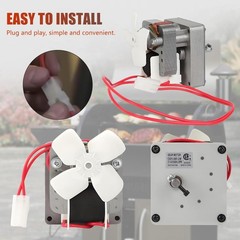 High-Durability 2 RPM Auger Motor for Traeger, Pit Boss & Camp Chef Grills