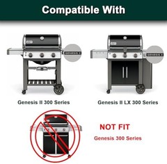 66095 66802 Grill Grates Grill Replacement Parts for Weber Genesis II E-310 II 3
