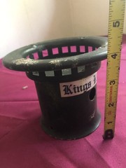 Kings Kooker Black Metal Bbq Replacement Part Chimney
