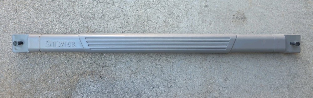 2000 -2001 Weber Silver Gas Grill Part – 25″ Grey Handle w/Nuts & Bolts – Used