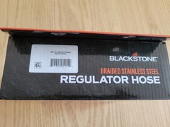 Blackstone 5154 Propane Stainless Steel Braided Hose & Regulator for 20lb Tank