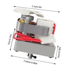 Universal 2.0 RPM Auger Motor Replacement – Compatible with Traeger & Pit Boss