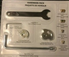 Universal Natural Gas Hose Kit with brass orifices Model 710-0007 NEW