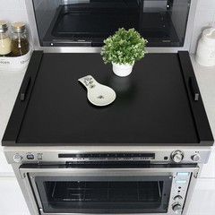 Hanobe Stove Noodle Board Cover: Black Gas Electric Cover Top Stovetop Wood f…