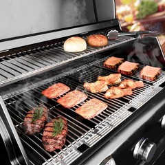 3pcs Stainless Steel Grill Cooking Grates, 17″x23.1″ Replacement Parts for Charb