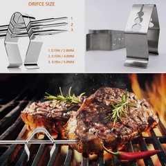 2-Pack Temperature Meat Probe Replacement for Rec 2 Pcs Probe, x 2