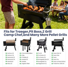 Heat Baffle Diffuser for Traeger BCA012 Pro 22 34 Century 22 Tex Elite Z Grills