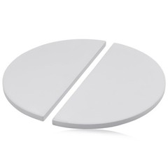 Half-Moon Heat Deflector Plates 15″ for Kamado Joe Classic I II III – Indirect