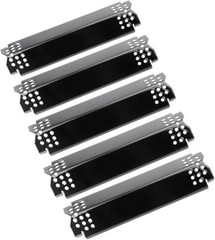 Grill Heat Plates Replacement Parts for 5 Pack Porcelain Steel Heat Plates