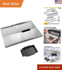 Universal Replacement Grease Tray Set for Charbroil & More, 12″–18″ Adjustable