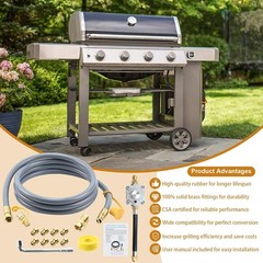 Propane to Natural Gas Conversion Kit for Grill Compatible with weber genesis, g