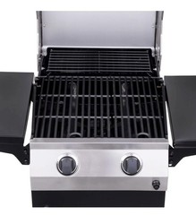 BQMAX Cooking Grate & Heat Plate for Charbroil 2-Burner Grill 463630422