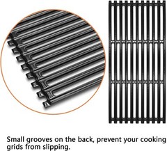 Cast Iron Grill Cooking Grates Grid 18 1/4″ 3-Pack for Char-Broil TRU-Infrared