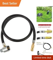 Versatile 3FT Propane Hose Adapter – Ideal for Coleman Camp & Tabletop Stoves