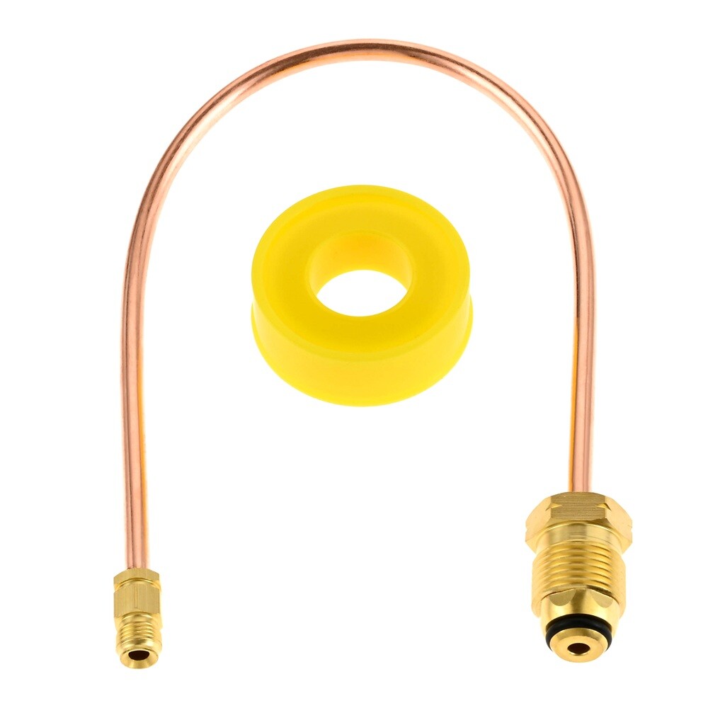 Automatic Changeover Regulator Pigtail POL X 1/4 Inverted Flare 1/4Inch Tubing
