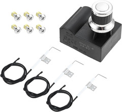 Grill Igniter Kit for Oklahoma Joe’S Longhorn Combo Charbroil Deluxe 463714514
