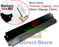 Parts DP125 (4-Pack) Porcelain Steel Heat Shield/Heat Plates 16 “X 3 13/16” Repl
