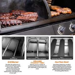 Grill Parts for Oklahoma Joe’s Longhorn Combo 3Burner, Grill Replacement for …