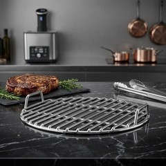 Stainless Steel Cooking Grid Grate Straight-Bar Stainless Steel Grilling Rack