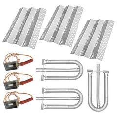 90351 (3-Pack) 12461 (3-Pack) 16GA Stainless Steel Heat Plate Burner and