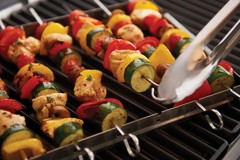GrillPro 41338 Stainless Steel Shish Kebab Set