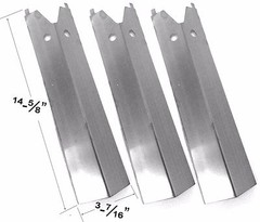 Heat Plate For BBQ Pro BQ04023, BQ04023-1, BQ04023-2, BQ04025, BQ04028 (3-PK)