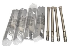 Cridtpid Flavor Bar Grill Part 4-Pack Stainless Steel Silver