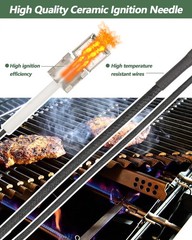 Fit for Charbroil Grill Ignitor Replacement Kit 5-Outlets Electronic Ignition Mo