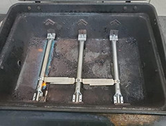15 1/16″ Heat Plates Burners Crossover Tubes Replacement Parts for Charbroil Gas