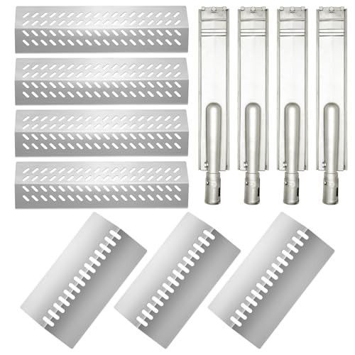 4 PCS 16631 and 3 Pcs 16520 Heat Plate with 4 Pcs Heavy Duty Burner