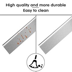 Hisencn 7507 7535 27 Inch Grill Burner, 21.5 Inch Flavorizer Bars for Weber