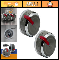 Replacement Grill Control Knobs for Genesis II GS4 – 2-Pack Durable Easy Install