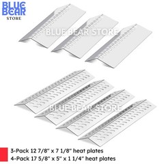 Flame Tamer Heat Plates Burner Grill Replacement for Bull/Cal Flame/Lion Premium