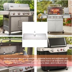 FOR WE-BER 62765 HEAT SHIELD FOR COOKBOX