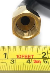 6′ LP Propane Gas Regulator Hose Assembly 3/8″ Flare x 3/8″ Male NPT